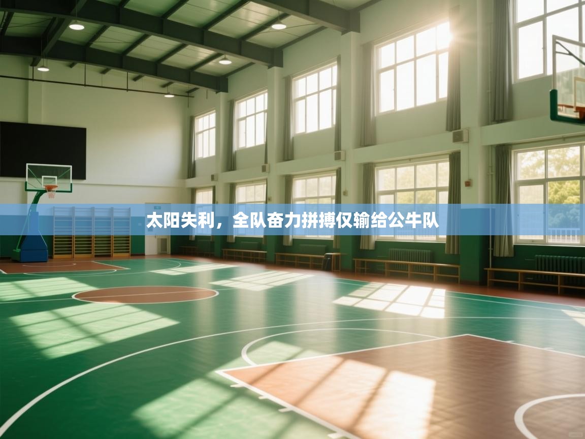 开云体育app在线-太阳失利，全队奋力拼搏仅输给公牛队  第3张